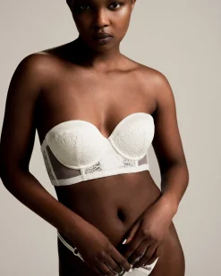 LIVY Bustier Abbesses Blanc Casse Discount