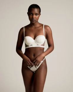LIVY Bustier Abbesses Blanc Casse Discount