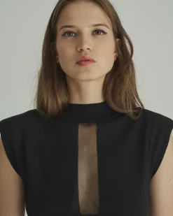 LIVY Haut Muller Noir Flash Sale