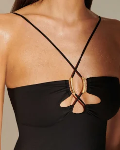 LIVY Holly Grove One Pièce stone Noir Outlet