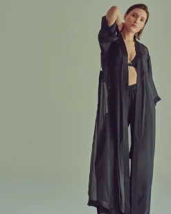 LIVY Kimono Quotidien Comete Noir Shop