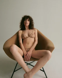 LIVY Ornement Triangulaire Sable Fashion
