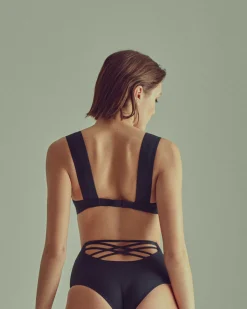 LIVY Soutien-Gorge Monofilaire Sur Le Toit Noir Sale